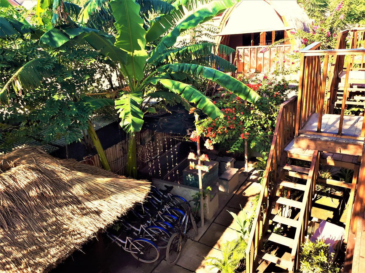 Good Vibes Bungalows Gili Trawangan Exterior foto